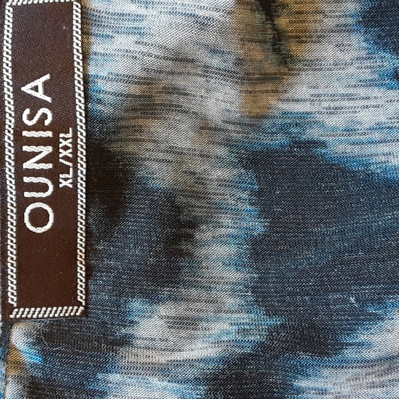 SOLD Lovely draped TIGER OUNISA tunic drop shoulder ruched sides XL/XXL LkNew - Picture 9 of 9